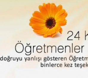 Ögretmenler Günü Kutlu Olsun